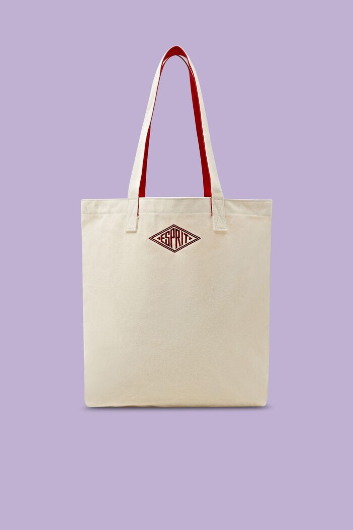 Tote Bag in cotone con logo, ICE, detail image number 0