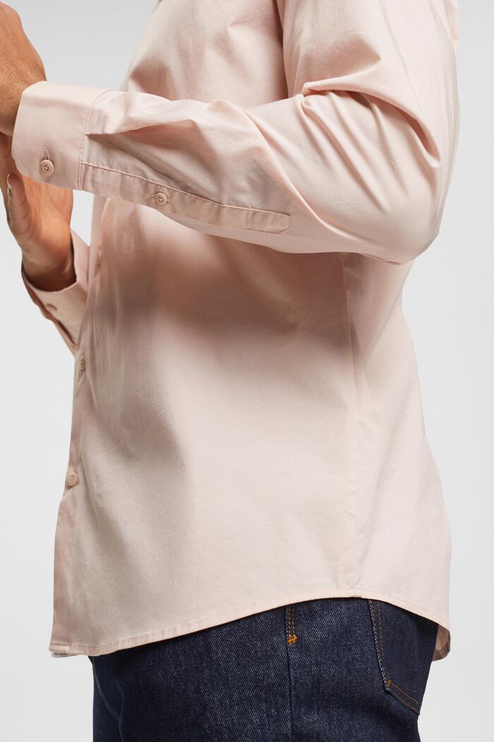 Camicia slim fit, NUDE, detail image number 0