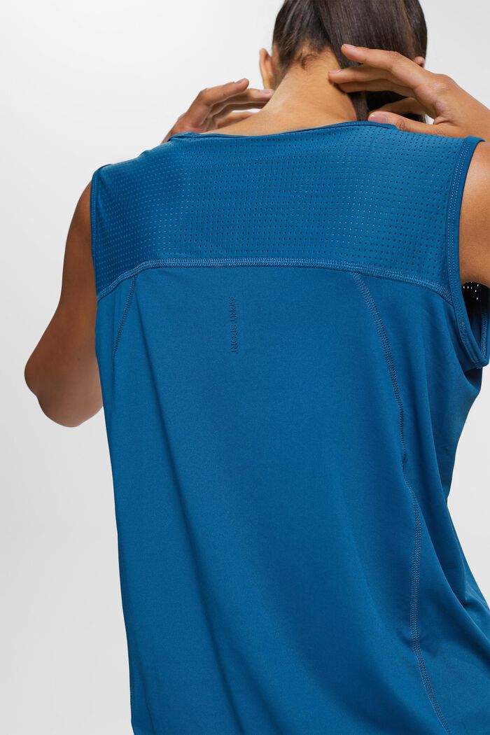 Maglia Active con coulisse, PETROL BLUE, detail image number 3