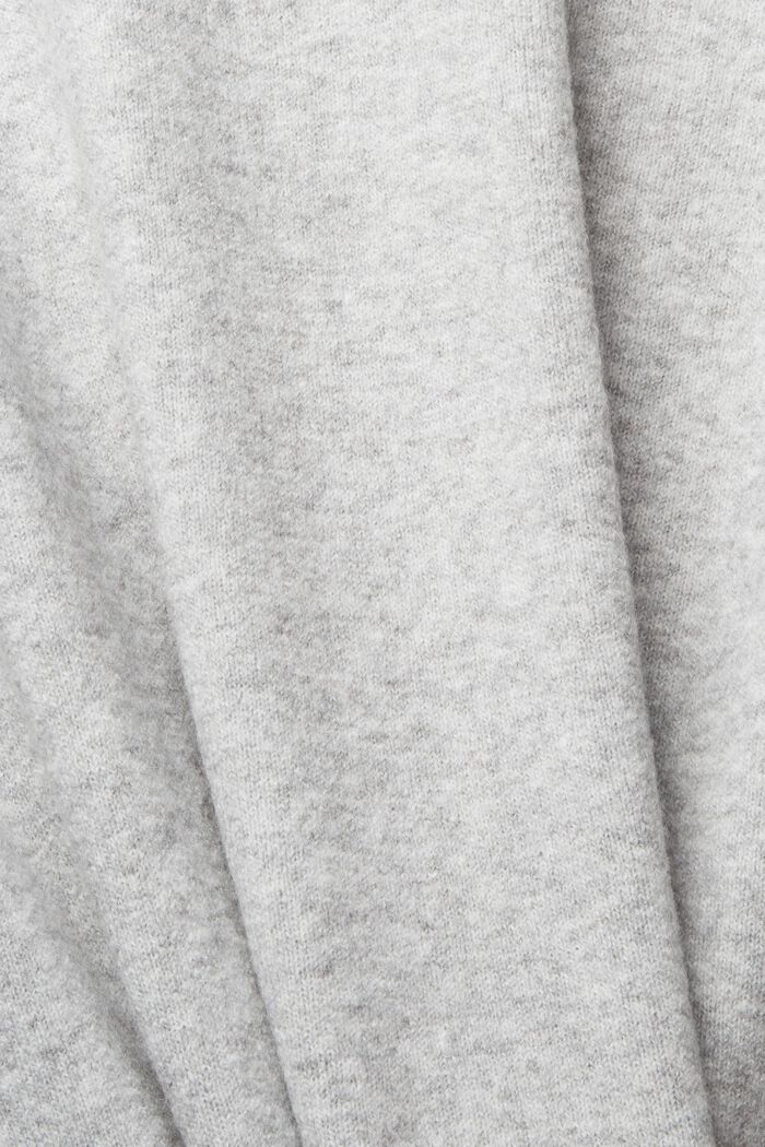 Con lana: cardigan aperto, LIGHT GREY, detail image number 1