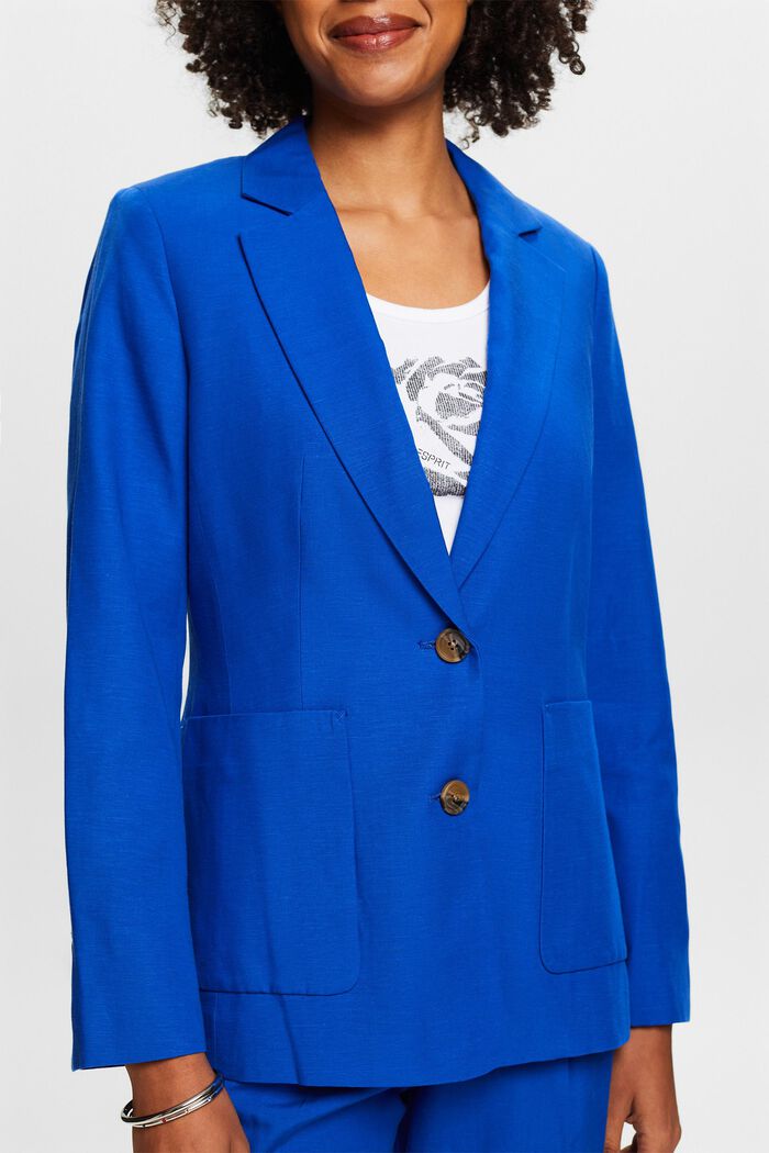 Mix and Match Blazer monopetto, BRIGHT BLUE, detail image number 3