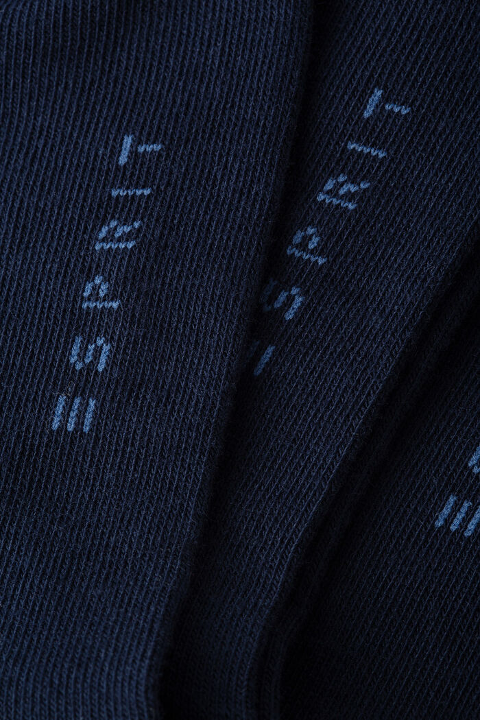 Confezione da cinque di calze in misto cotone, MARINE, detail image number 1