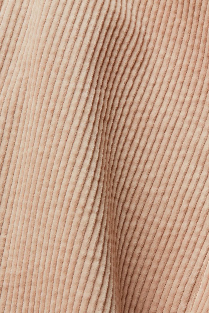 Pantaloni in velluto di cotone, LIGHT TAUPE, detail image number 6