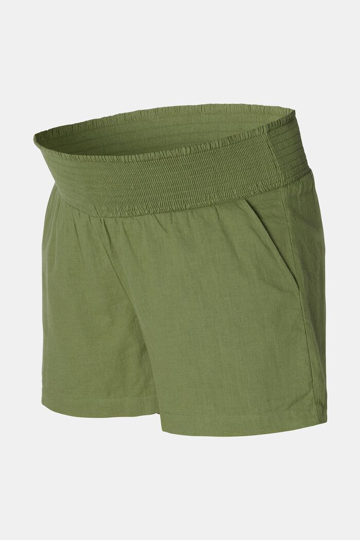 MATERNITY Pantaloncini premaman, OLIVE GREEN, detail image number 4