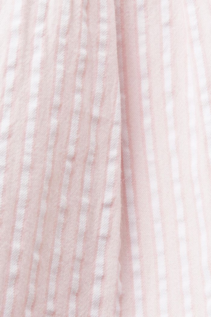 Abito maxi a balze con bottone frontale, LIGHT PINK, detail image number 5