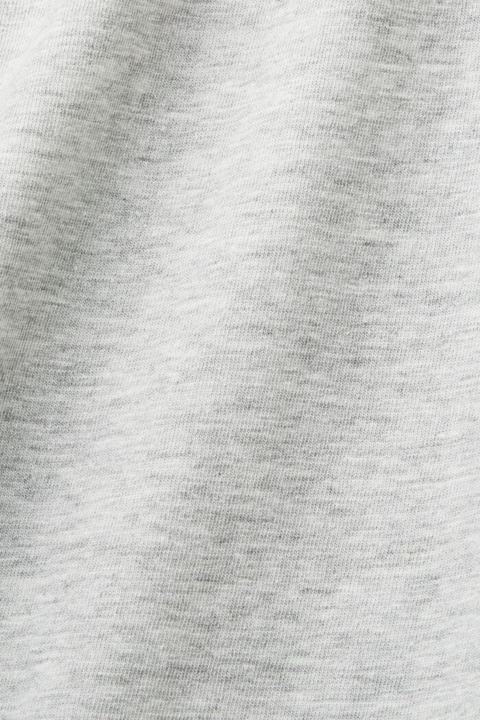 Canotta in jersey con stampa sul petto, LIGHT GREY, detail image number 5