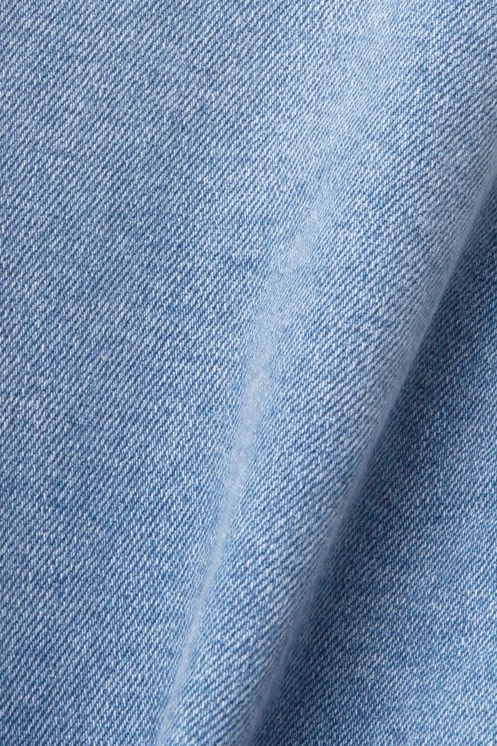 Pantaloncini in denim relaxed slim fit, BLUE MEDIUM WASHED, detail image number 6