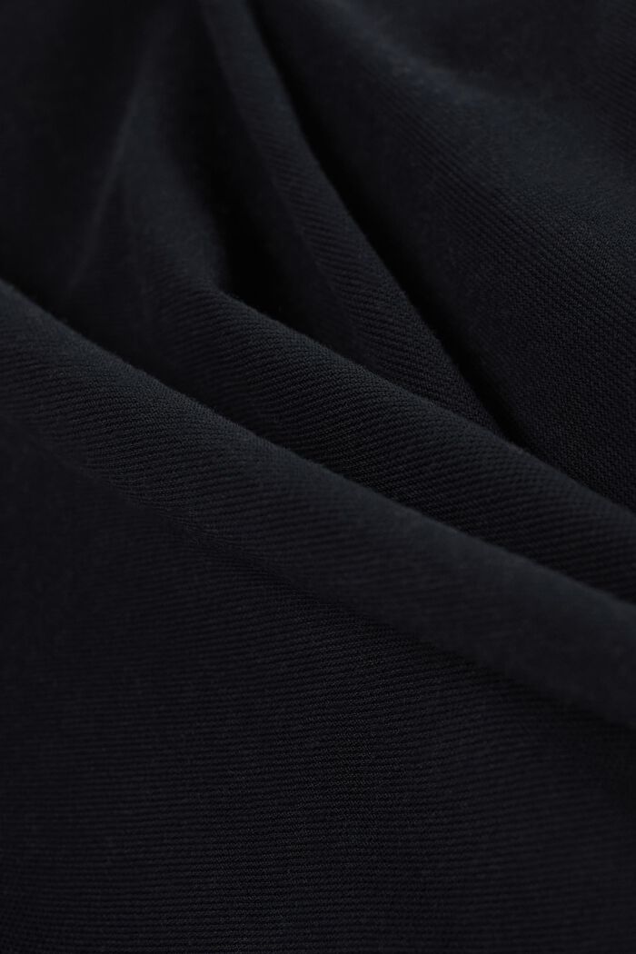 Polo in piqué di cotone Pima, BLACK, detail image number 4