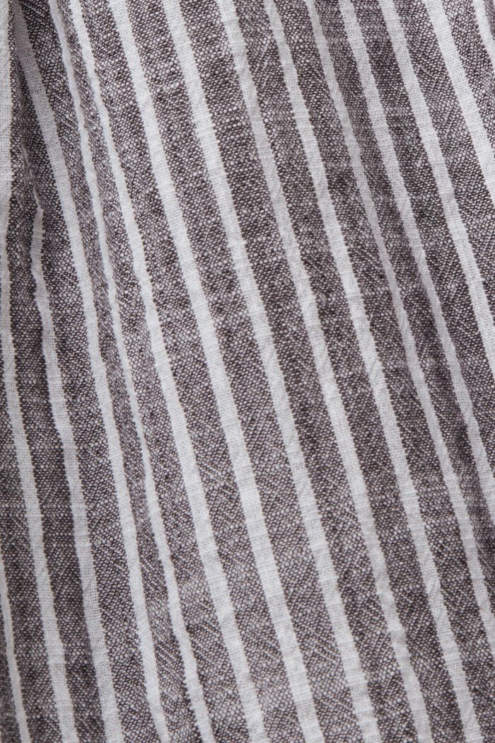 Camicetta a maniche corte a righe, 100% cotone, ANTHRACITE, detail image number 5