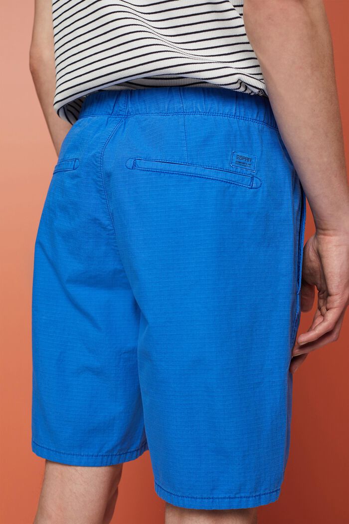 Pantaloncini con cintura con coulisse, BRIGHT BLUE, detail image number 6