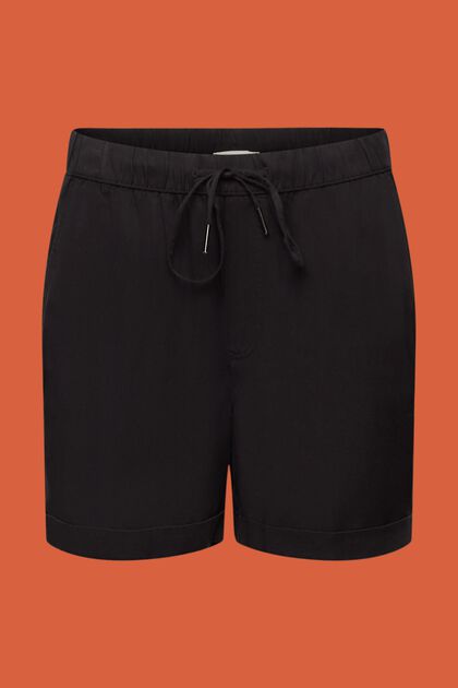 Shorts con TENCEL™, BLACK, overview