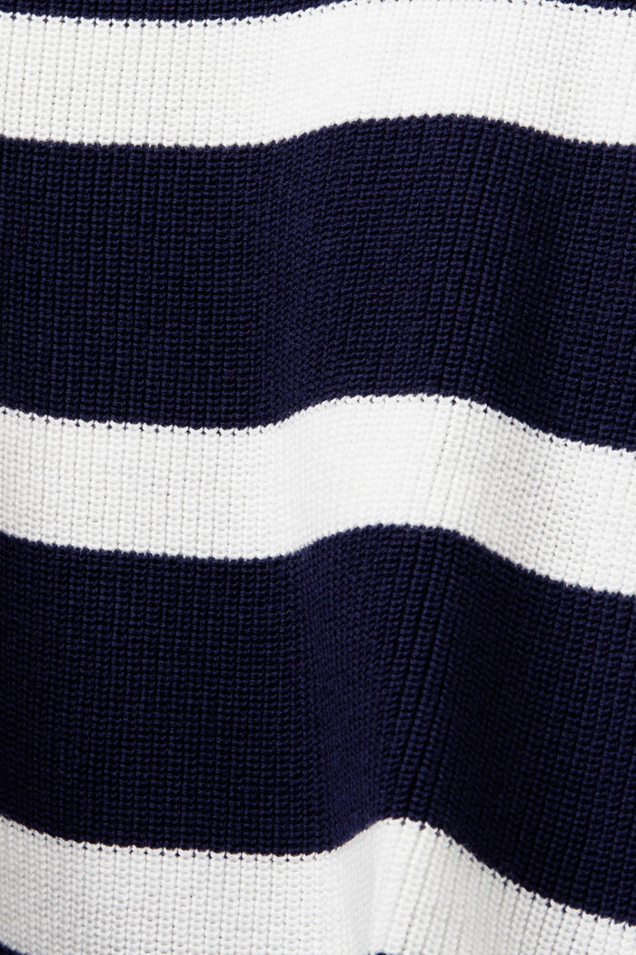 Pullover pipistrello, 100% cotone, NAVY, detail image number 5