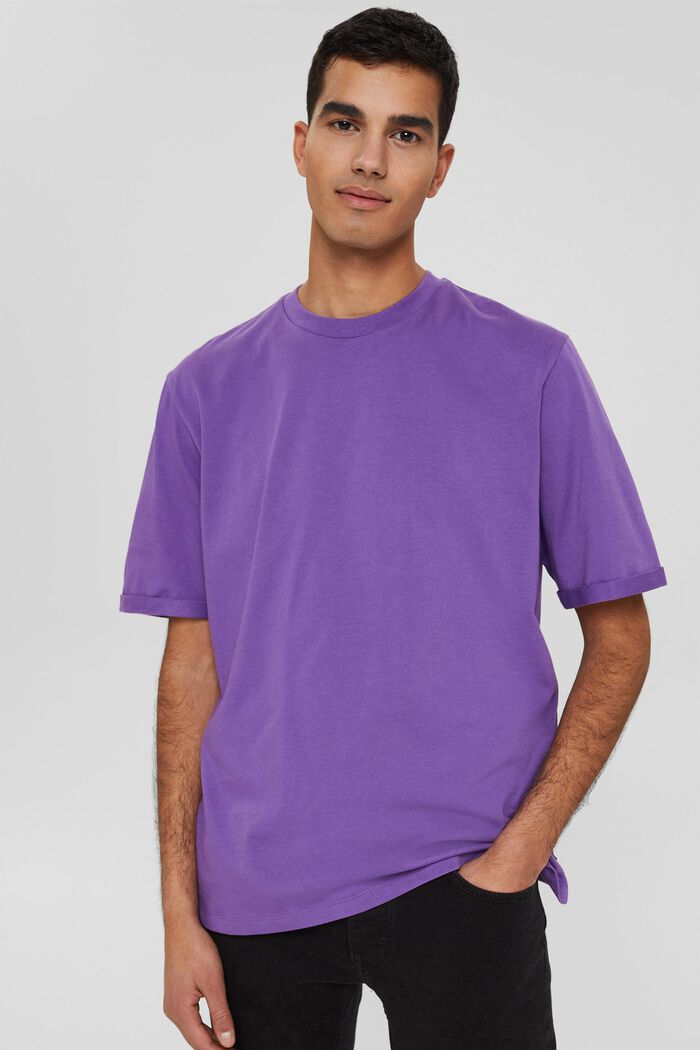 T-shirt in jersey oversize, LILAC, detail image number 0