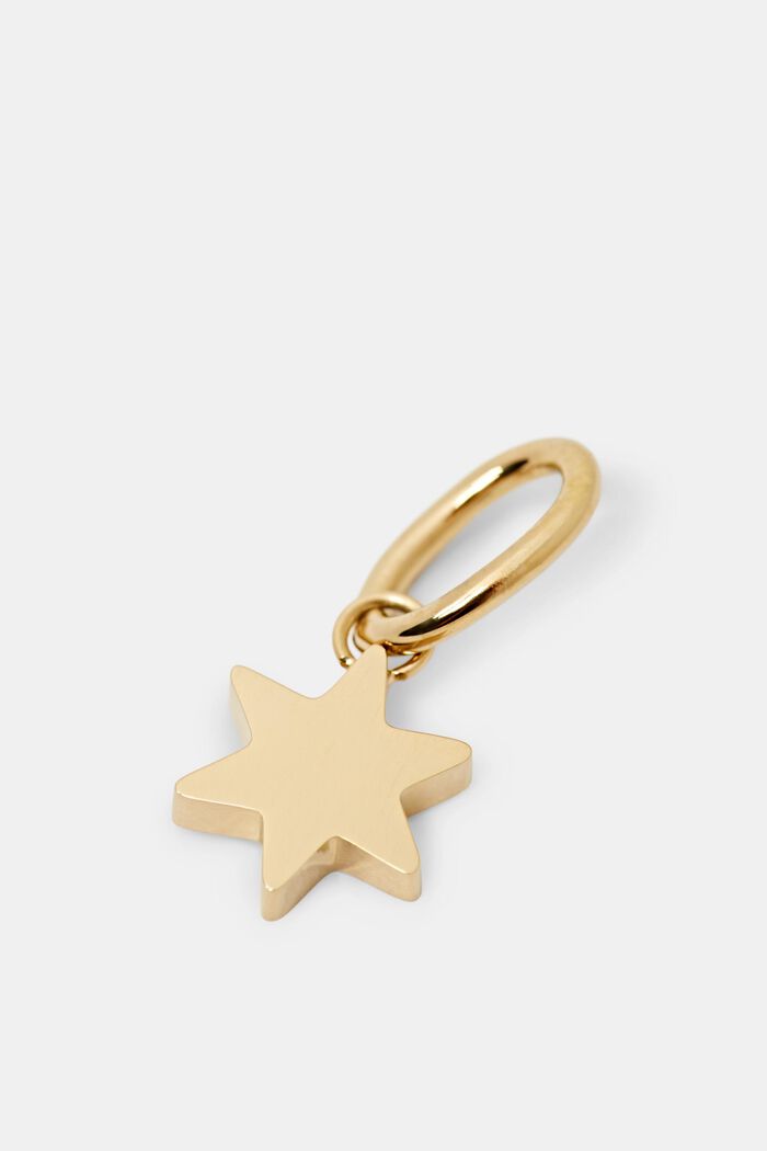 Ciondolo a forma di stelle, acciaio inossidabile, GOLD, detail image number 1