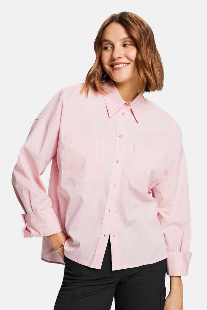 Camicia button-down a righe, PINK/LIGHT BLUE, detail image number 3