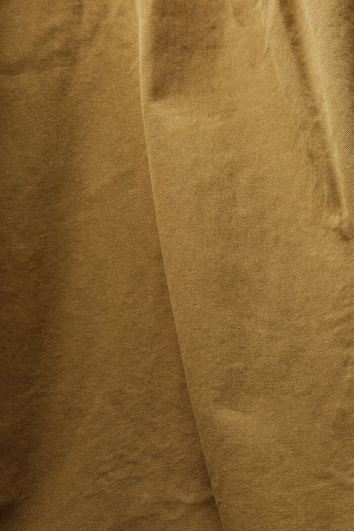 Camicia blusata a maniche lunghe, KHAKI GREEN, detail image number 7