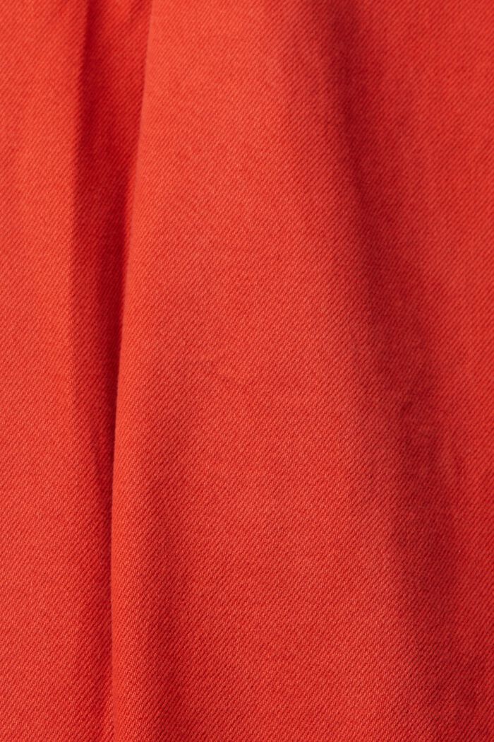 Pantaloni con vestibilità mom, ORANGE RED, detail image number 1