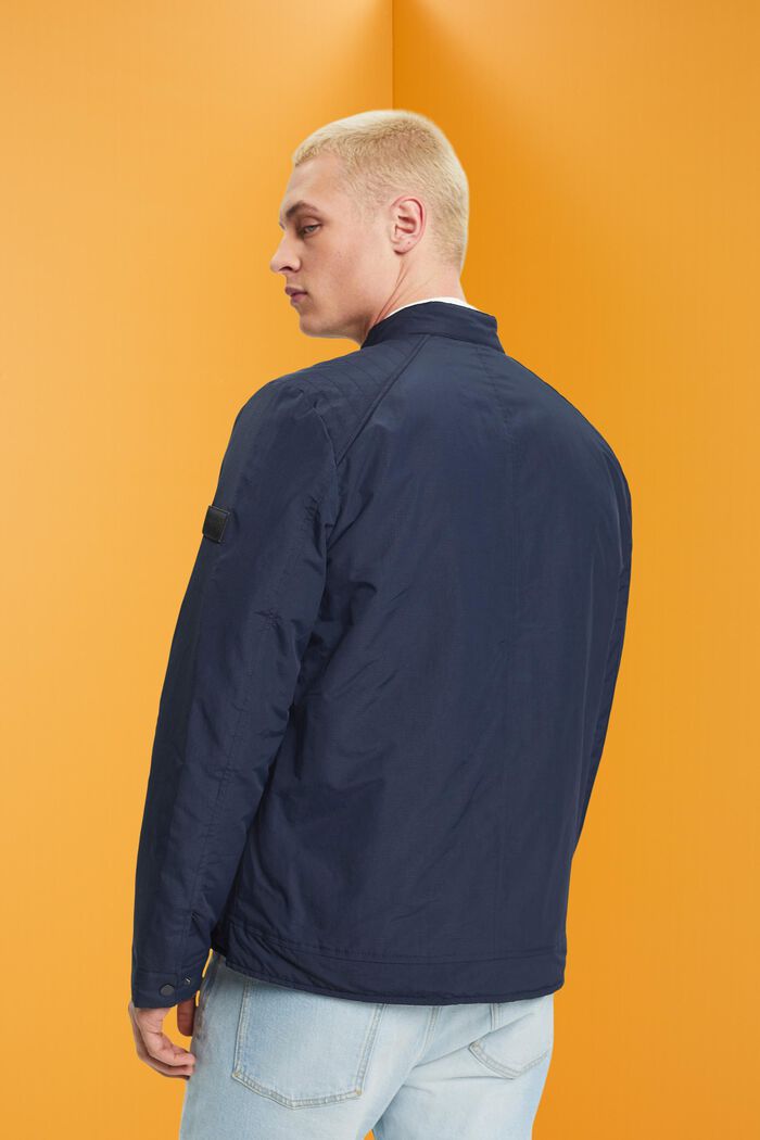 Giacca ripstop idrorepellente, NAVY, detail image number 3