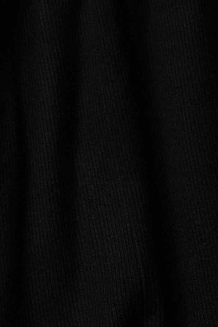 Cardigan lungo con cintura, BLACK, detail image number 1