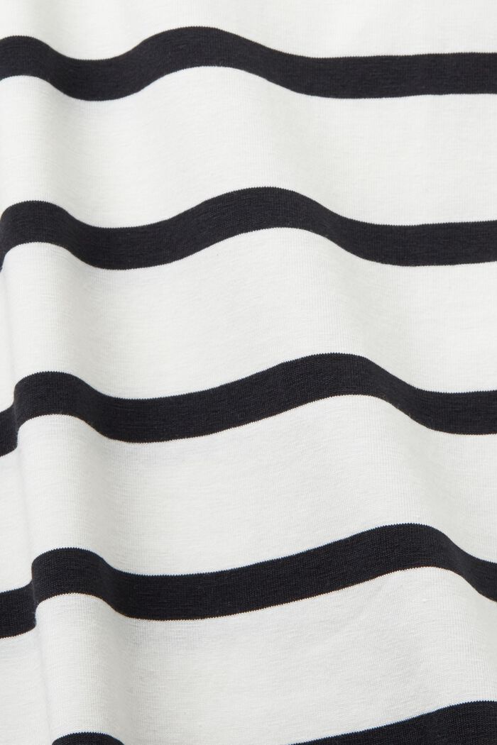 T-shirt a righe senza maniche, OFF WHITE, detail image number 4