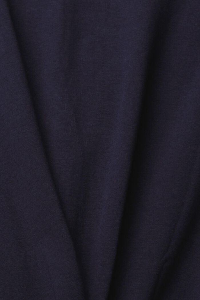 Camicia da notte in jersey, NAVY, detail image number 4