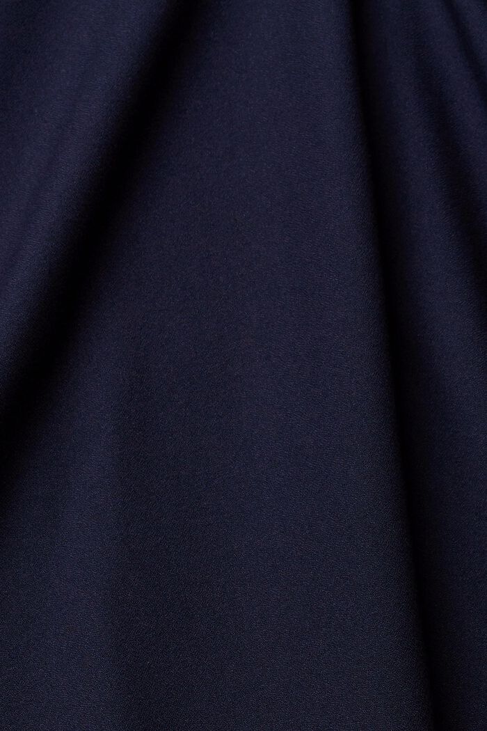 Blusa con scollo a V, NAVY, detail image number 1