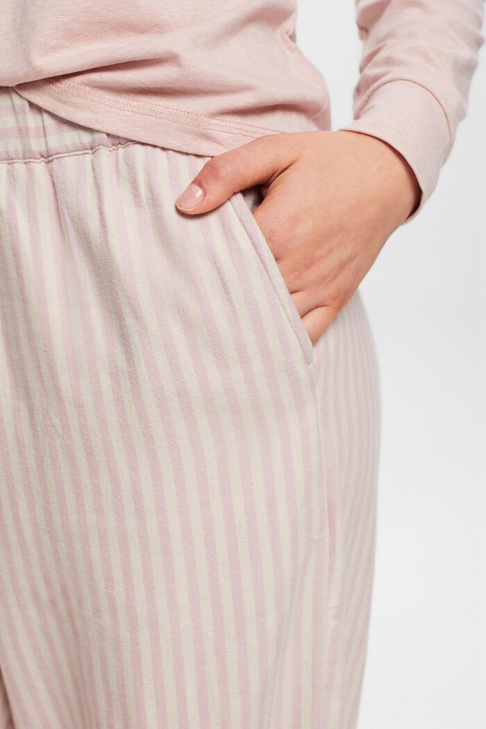 Pantaloni da pigiama in flanella, LIGHT PINK, detail image number 2