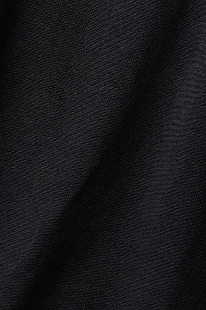 T-shirt Loose Fit, 100% cotone, BLACK, detail image number 6