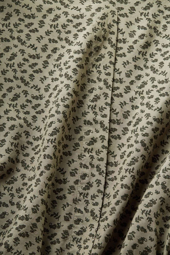 Blusa con stampa in LENZING™ ECOVERO™, LIGHT KHAKI, detail image number 4
