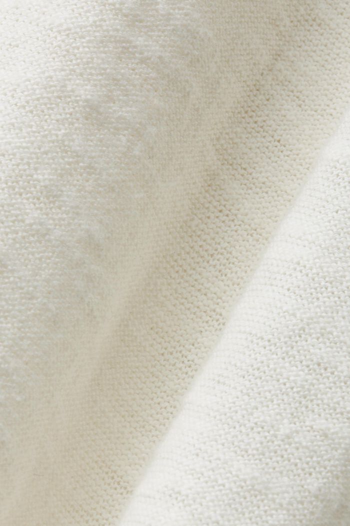 Maglia a maniche corte, misto cotone e lino, ICE, detail image number 5