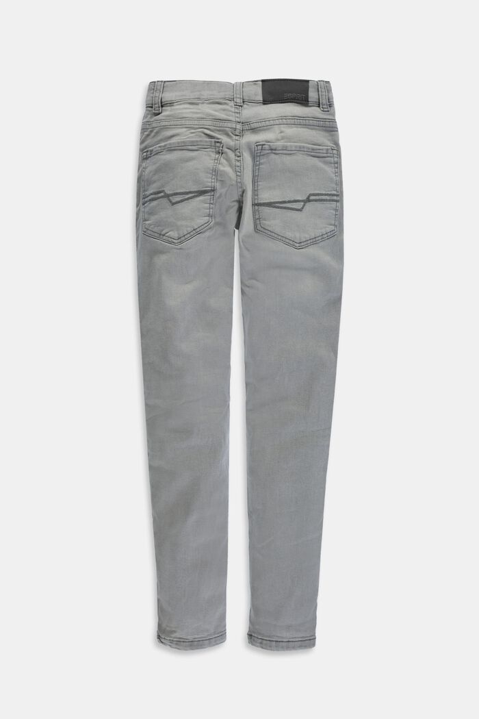 Jeans elasticizzati con cintura regolabile