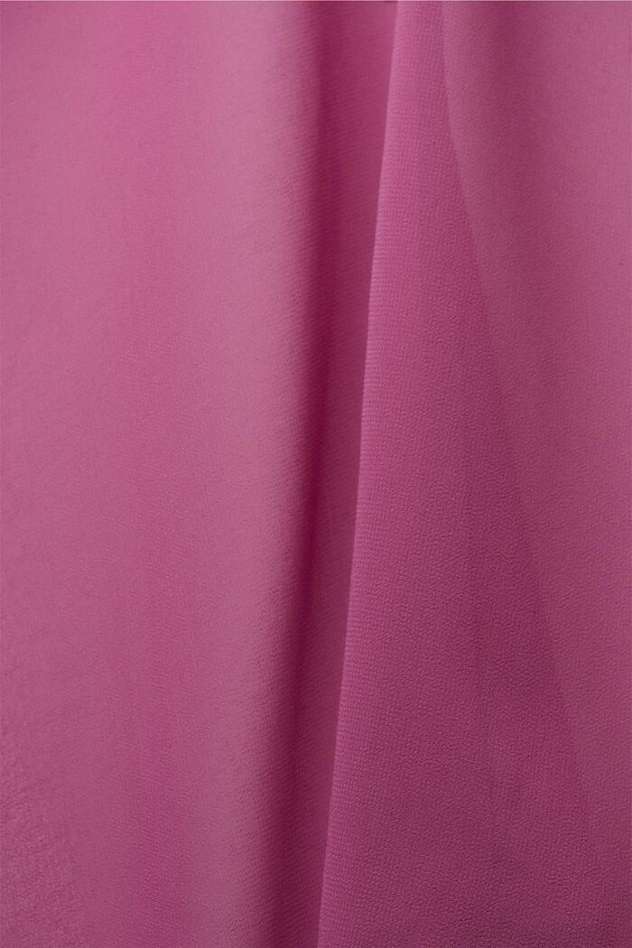 Cardigan in chiffon stile scialle, VIOLET, detail image number 4