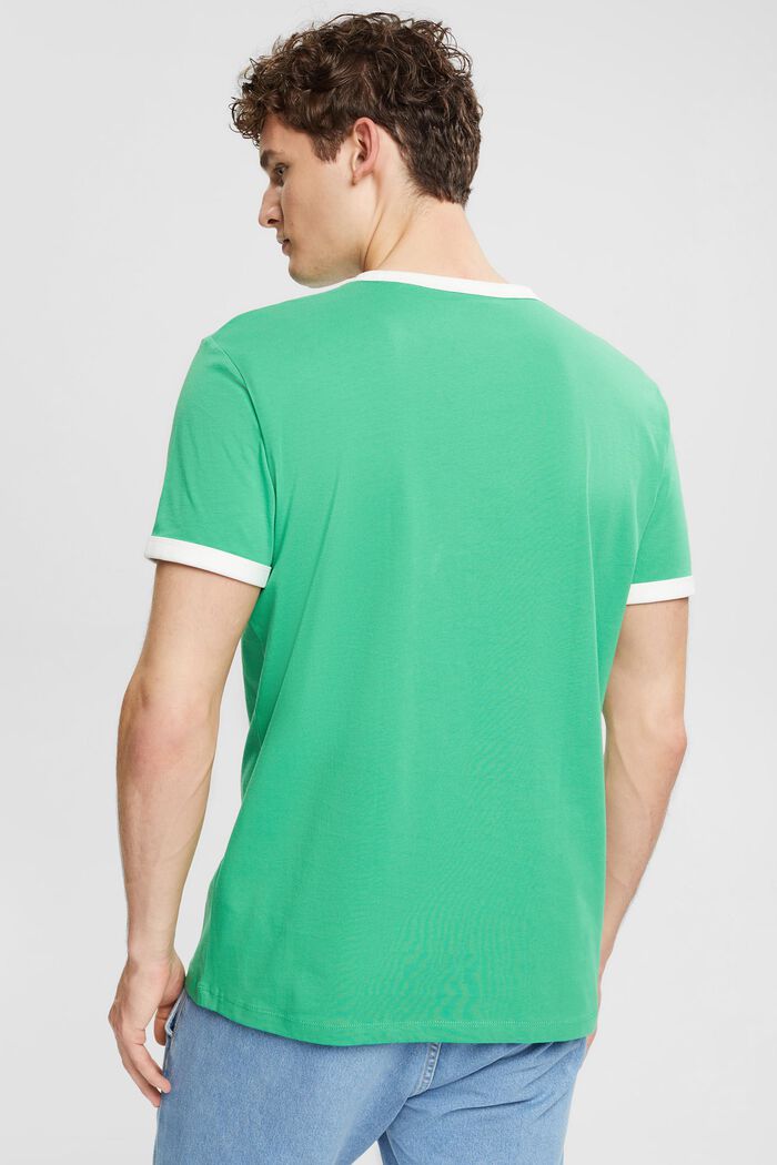 T-shirt in jersey, GREEN, detail image number 3