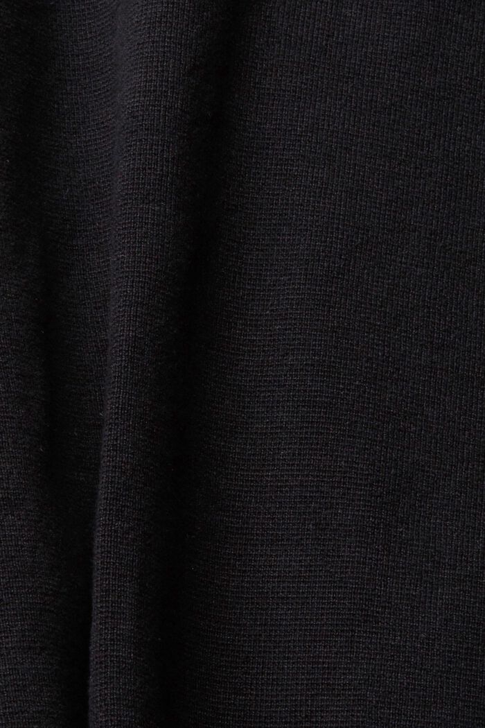 Cardigan con zip, BLACK, detail image number 1