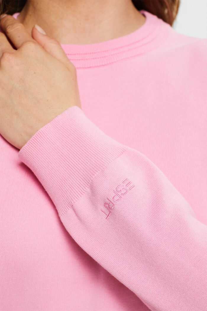 Pullover in maglia con girocollo, PASTEL PINK, detail image number 3