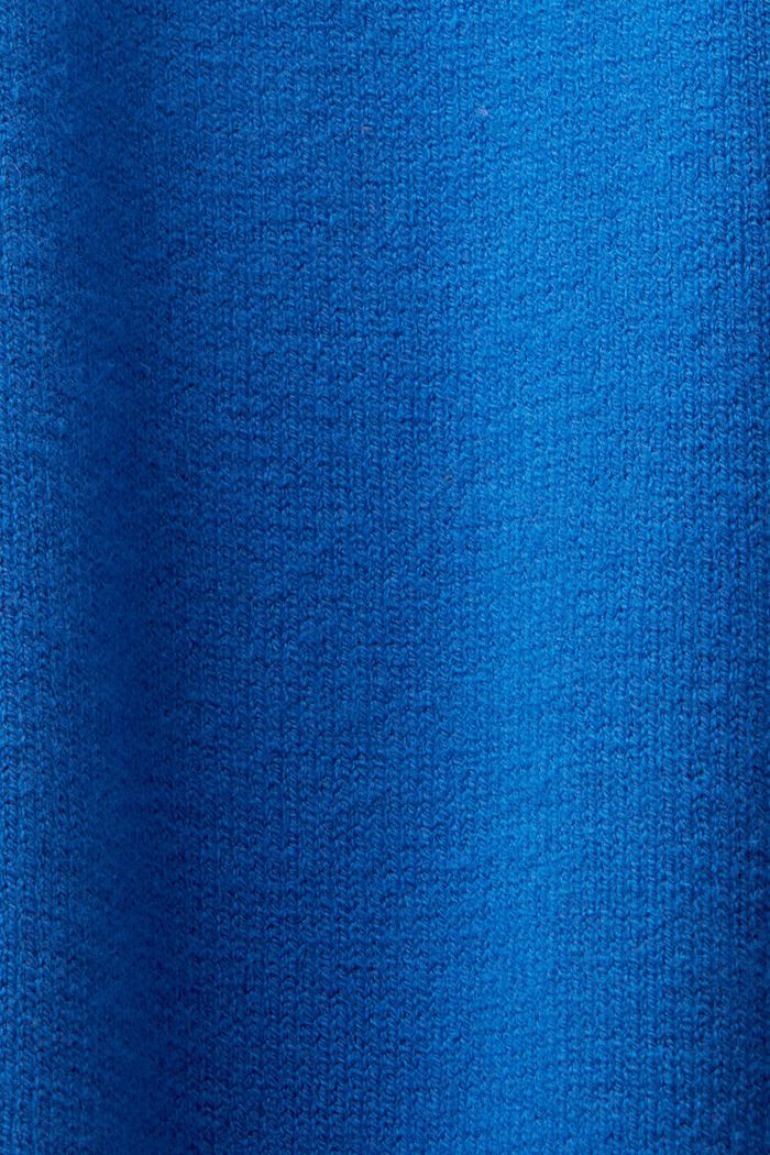 Abito in maglia a lupetto, BRIGHT BLUE, detail image number 5