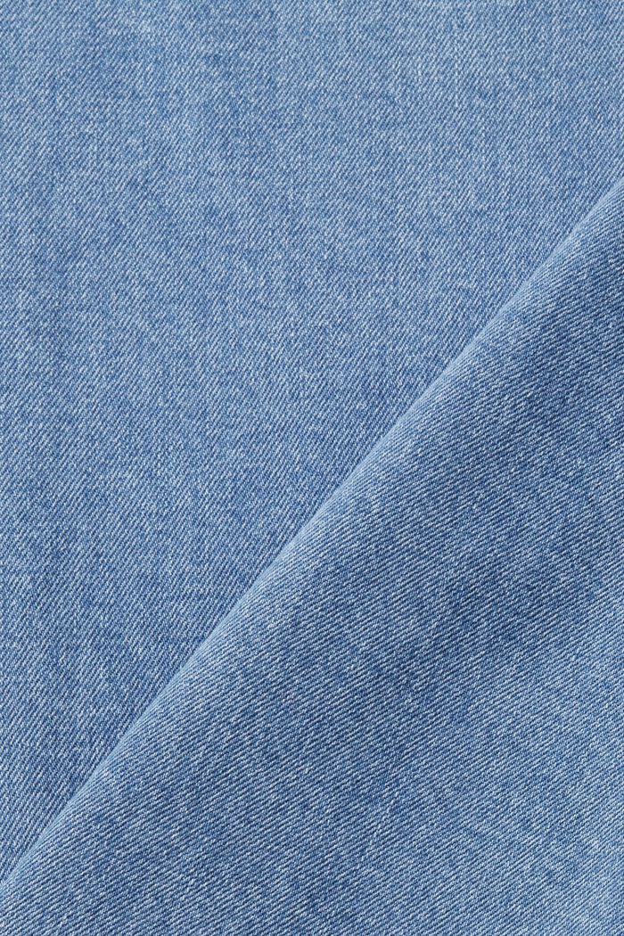 Jeans a zampa con vita alta, BLUE MEDIUM WASHED, detail image number 4