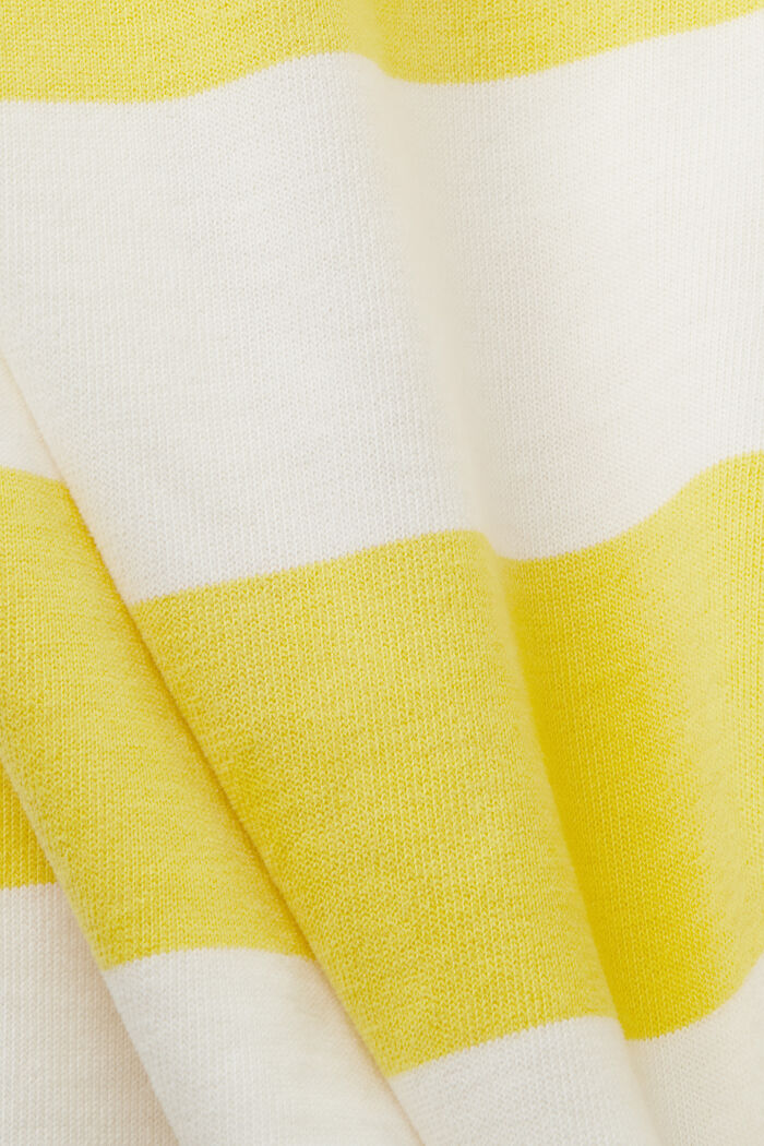 Abito a tubino stile rugby, YELLOW, detail image number 5