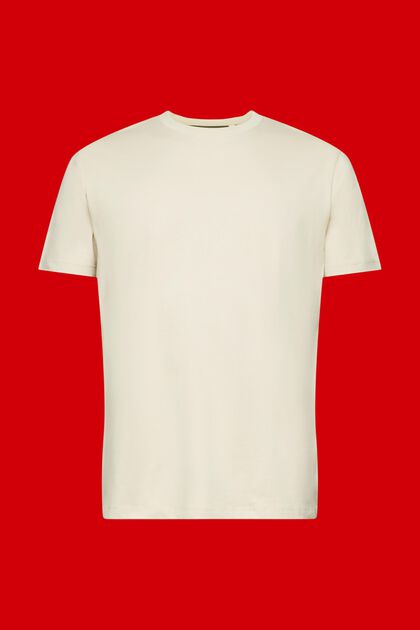 T-shirt in cotone bicolore