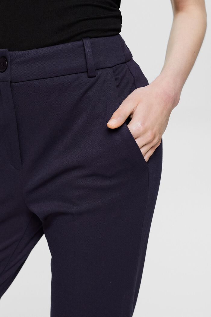 SPORTY PUNTO Mix & Match pantaloni con gamba che si restringe, NAVY, detail image number 0