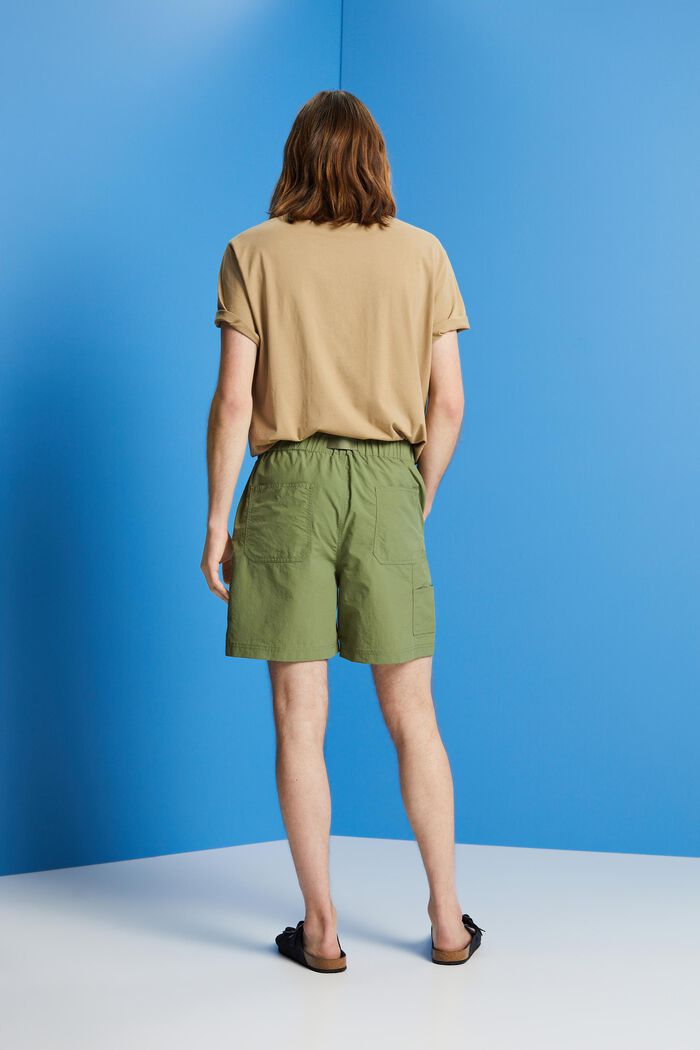 Shorts con cintura integrata, OLIVE, detail image number 3