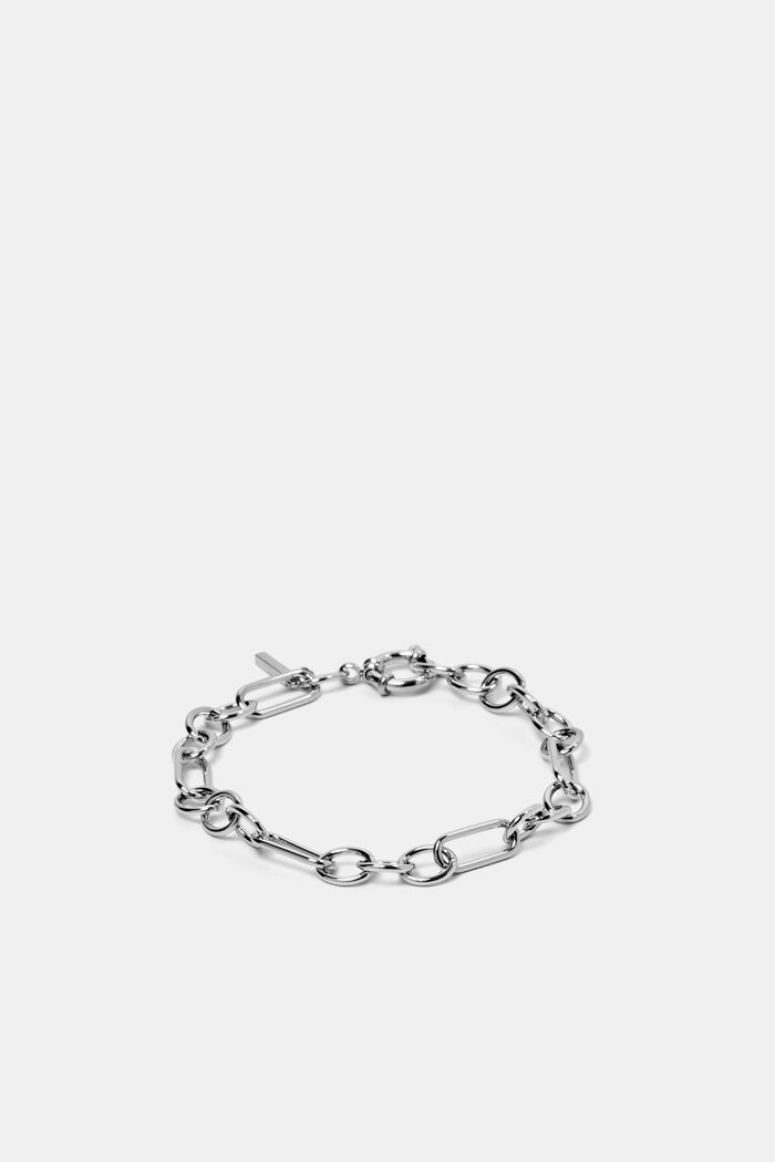 Bracciale a maglie, acciaio inossidabile, SILVER, detail image number 0