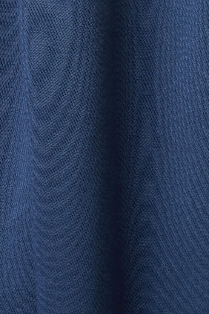 T-shirt in jersey di cotone con grafica, GREY BLUE, detail image number 6
