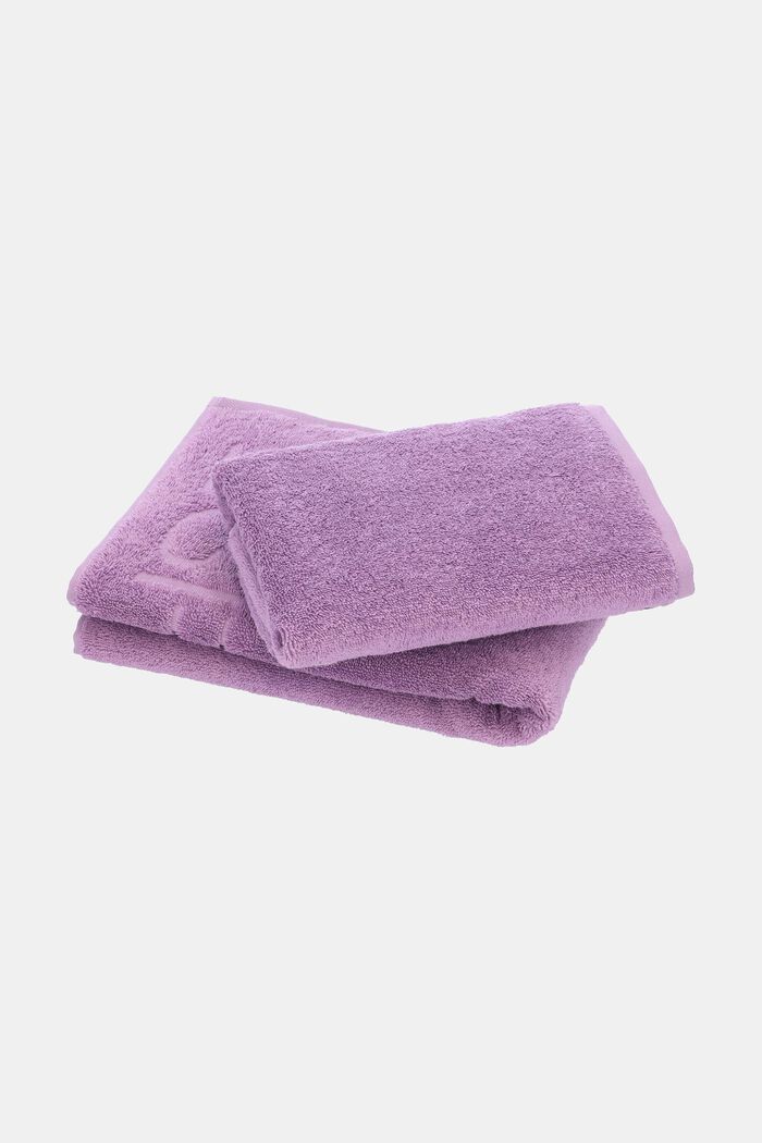Asciugamano, confezione da 2, DARK LILAC, detail image number 0