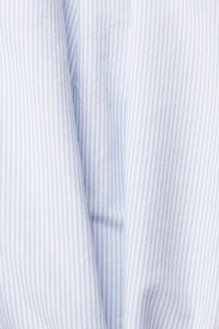 Top blusato con motivo a righe, LIGHT BLUE, detail image number 1