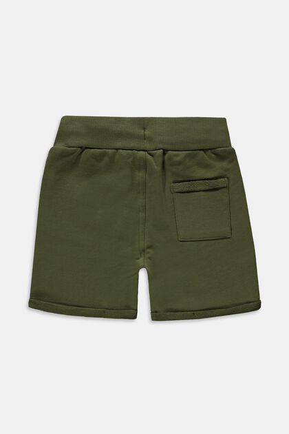 Shorts felpati in 100% cotone