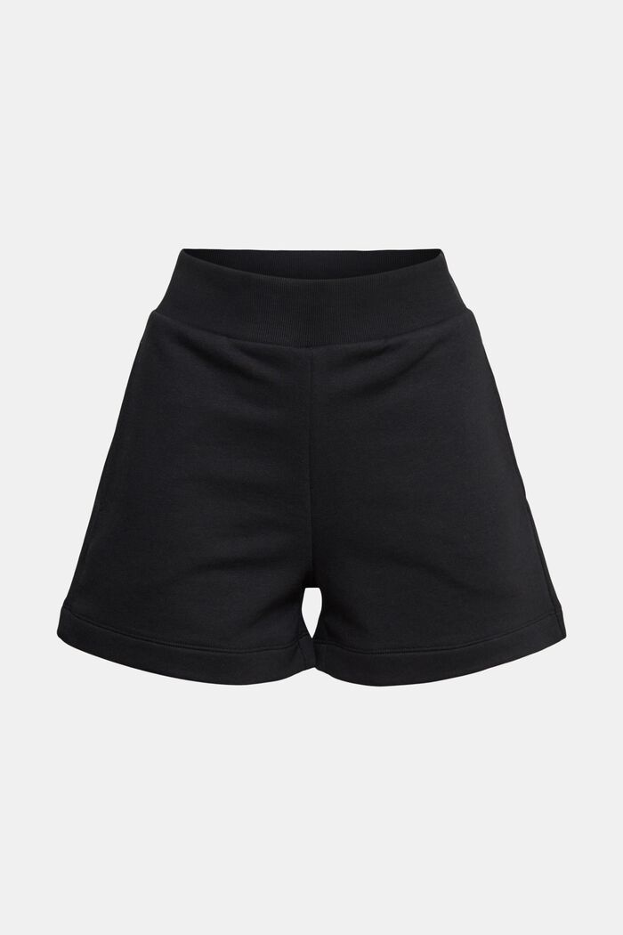 In materiale riciclato: Shorts in felpa, BLACK, detail image number 6