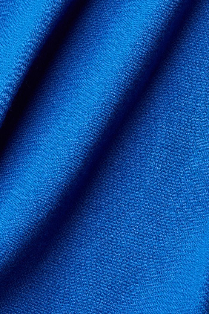 Pullover a collo alto, BRIGHT BLUE, detail image number 1