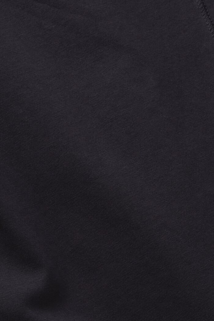 T-shirt di cotone, BLACK, detail image number 6