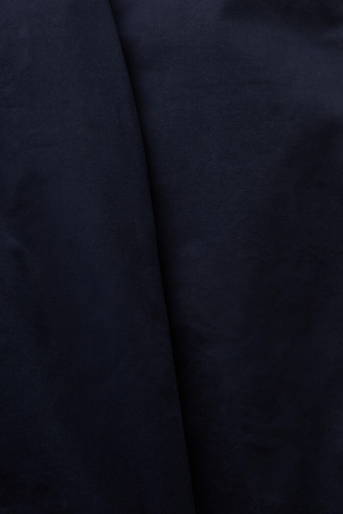 Chino dritti in cotone biologico, NAVY, detail image number 5